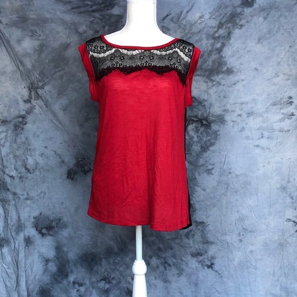 Hybrid- Black, And Red Top - Picture 1 of 4